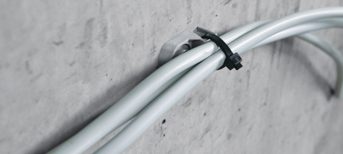 Пластиковий тримач стяжок для кабелю HILTI X-ECT MX, 100шт