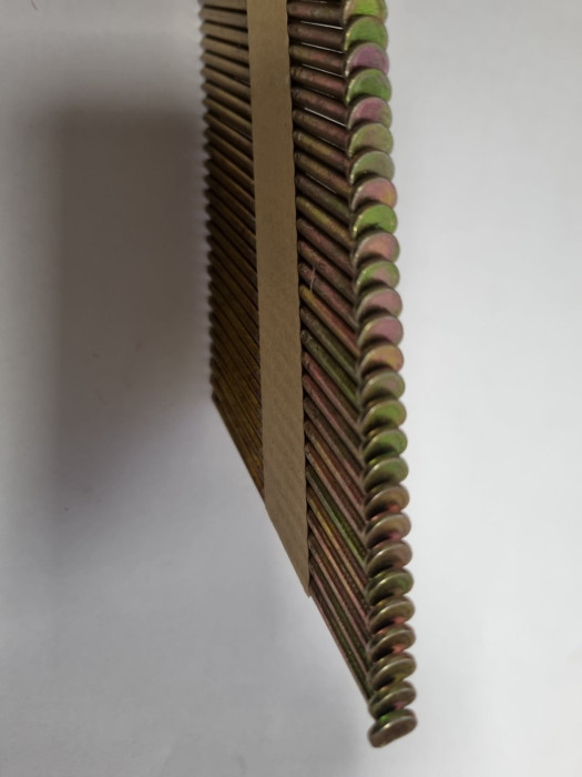 Гвозди по дереву на бумажной ленте 34° 90мм, 2000шт