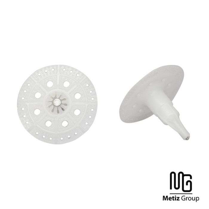 Дюбель-цвях для теплоізоляції «парасолька» 50мм для монтажного пістолета